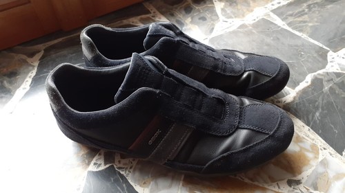 Scarpe uomo geox blu - geox,